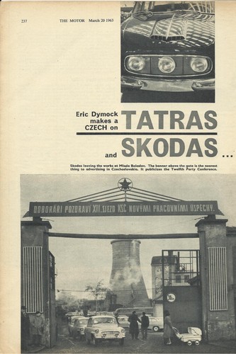 Tatra skoda wartburg moskvitch - tatra,