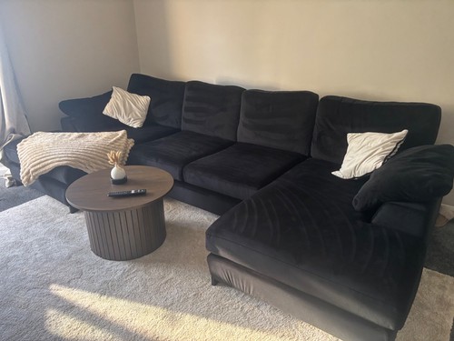 Dfs euphoria black velvet - dfs-euphoria, sofa