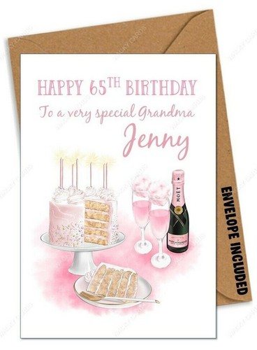Personalised 65th birthday - 65th,
