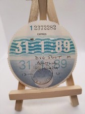 HONDA Motorbike Stamped 1989