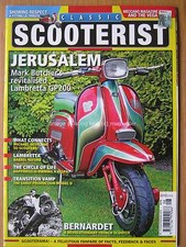 Classic Scooterist August September 2016 Lambretta GP200 S-Type Model D Vespa 