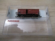 Fleischmann Piccolo 8366 Freight Car Of The DR With Brake House In OVP Scale N