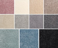 Mirage 13mm Saxony Hessian back Carpet Luxury Hard Wearing Lounge Bedroom