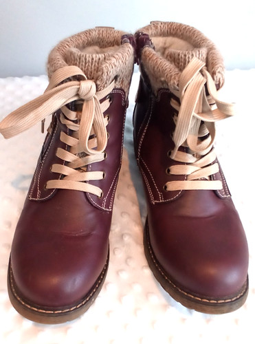 Ladies brown pavers boots size - ladies,