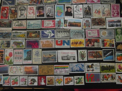 Stamps usa modern recent - :,