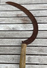 Vintage  Garden Sickle Billhook Scythe Grass Hook Tool