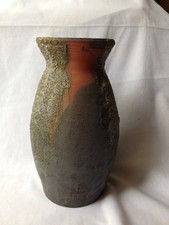 Large Stylish Studio Terracotta Pottery Vase - 12.1/2" high -  Weighs 3.3kg