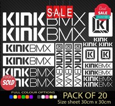 KINK BMX Vinyl Decal Stickers