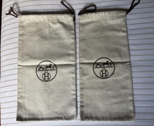 Hermes small garment/shoe bags