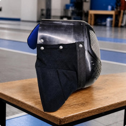 Fencing mask with - fencing,