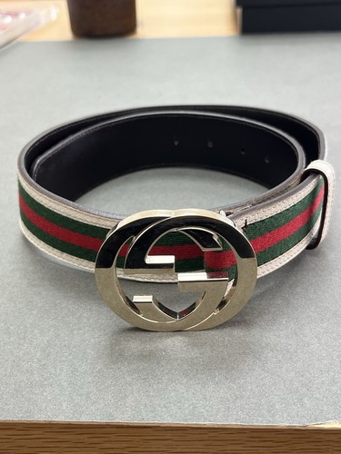 Vintage gucci buckle belt - vintage,