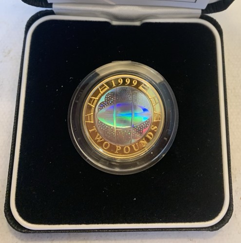1999 silver proof - proof, £2