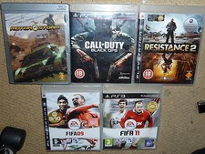 JOB LOT 5 x SONY PS3 GAMES
