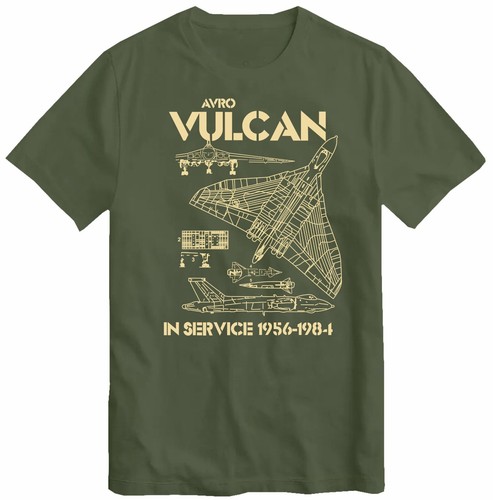 Avro vulcan raf shirt - vulcan, t-shirt