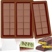 3PCS Deep Chocolate Bar