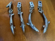 Four Dolphin tablecloth ‘Clip On’  stainless Steel weights