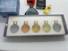 Vintage Boots Perfume Miniature Set Tweed White Satin+ extras Fendi Theorema