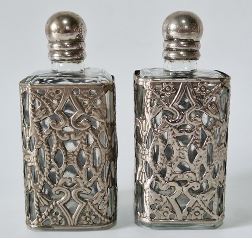 Pair vintage silver - silver, plated