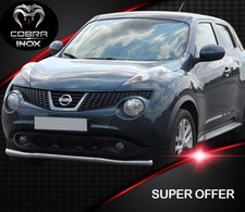 Fits NISSAN JUKE Bull Bar Nudge Bar Front Push Low Bar 2006-2012 Chrome City Bar