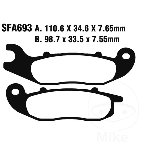 Ebc sfa carbon brake - brake, pads