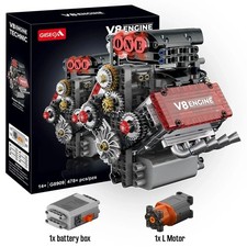 Motorized V8 Engine 478PCS