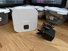 Brother PT-P300BT P-touch CUBE Label Printer And Power Supply