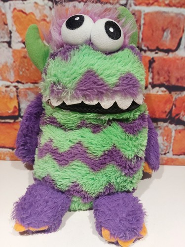 Worry monster plush zipped - worry,