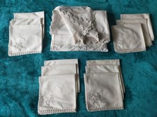 LARGE EMBROIDERED TABLECLOTH+