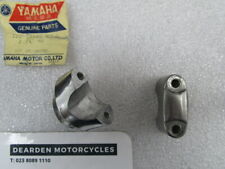122-23442-02 /122-23441-00 GENUINE YAMAHA FS1 / LB 50 / RD50 HANDLEBAR CLAMP NOS