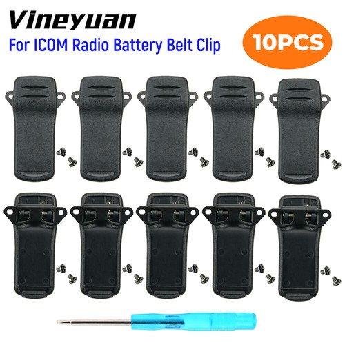 10x belt clip - for, icom