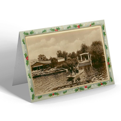 Christmas card vintage - card,