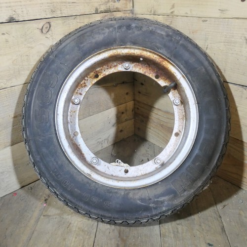 Vespa wheel with - wheel, michelin