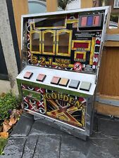 Rare Classic Crome Pub Bar one armed bandit fruit slot machine Upcycle Project