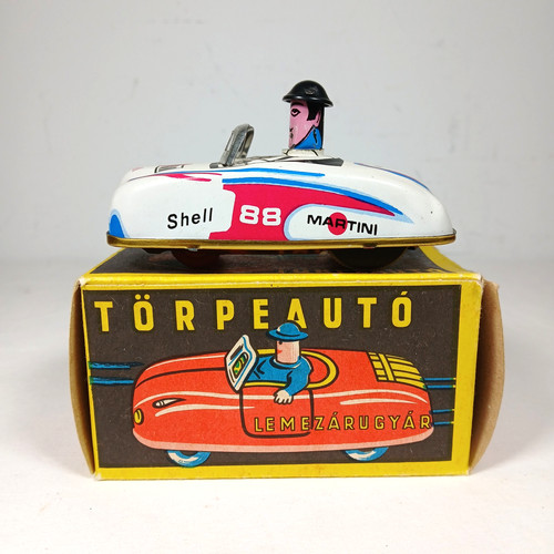 Torpeauto tin toy car - toy,