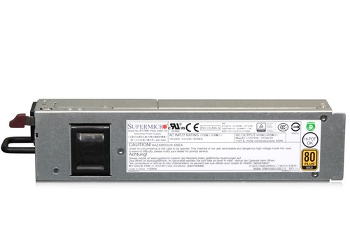 Supermicro pws 406p 400w - pws-406p-1r, 1u