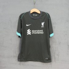 Liverpool FC 24/25 Nike Away Shirt XL Black Teal