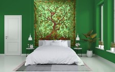 Green Tree of Life Wall
