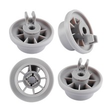 4pcs/set Wheels For BOSCH Dishwasher Rack Basket  Vacuum Cleaner Spare Parts