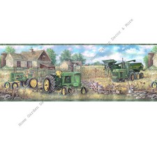 John Deere Tractor Farm Barn