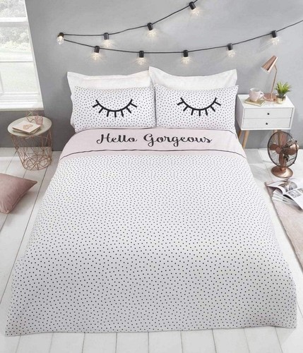 Hello gorgeous polka dot - dot, duvet