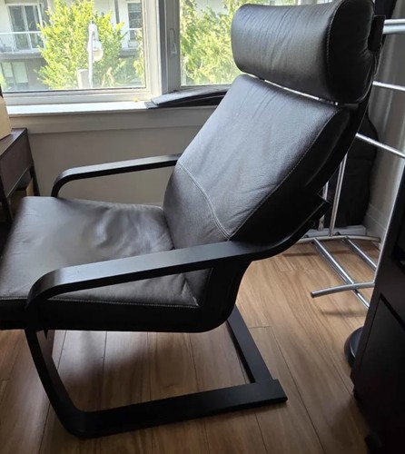 Ikea leather chair cover for - ikea,