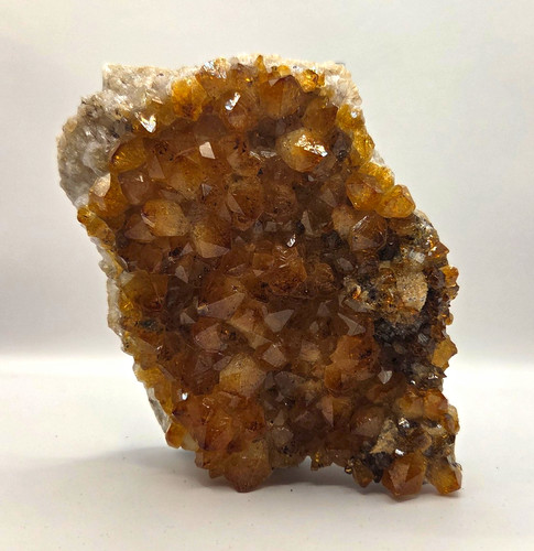 Natural raw citrine bed - natural,