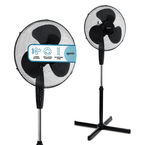Oscillating pedestal fan - oscillating,