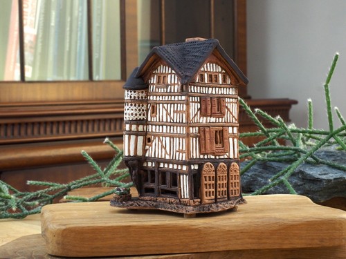 Ceramic house incense - ceramic,