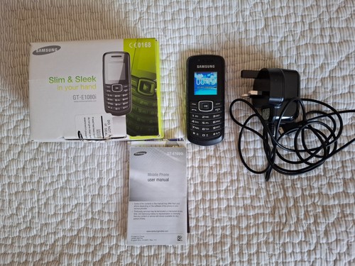 Samsung e1080i black - -,