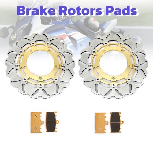 Front brake discs pads - front, for