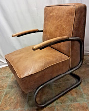 rustic Club Chair Top Grain