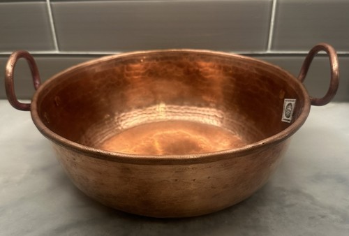 Porton hammered copper bowl - el,