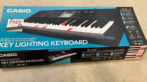 Casio 170 key lighting - casio, lk-170