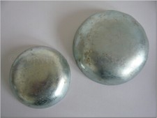 Clock Bell 3" 3 3/4" Steel Sweet Sound Not Drilled Unfinished Pressed 77 or 97mm